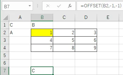 行数と列数に-1を指定